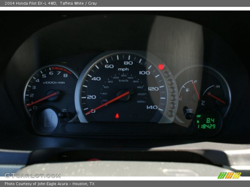 Taffeta White / Gray 2004 Honda Pilot EX-L 4WD