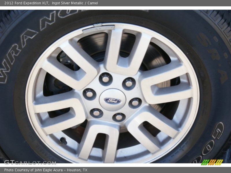 Ingot Silver Metallic / Camel 2012 Ford Expedition XLT