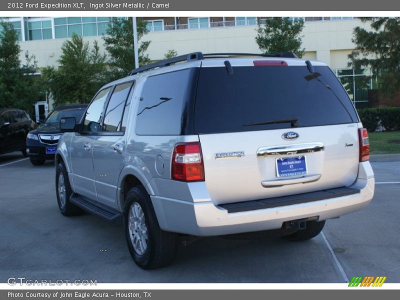 Ingot Silver Metallic / Camel 2012 Ford Expedition XLT