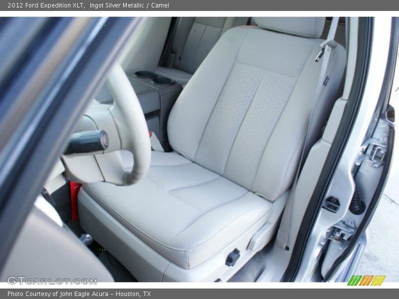 Ingot Silver Metallic / Camel 2012 Ford Expedition XLT