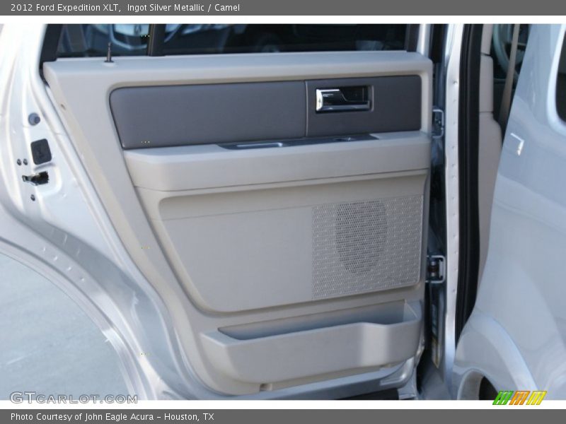 Ingot Silver Metallic / Camel 2012 Ford Expedition XLT