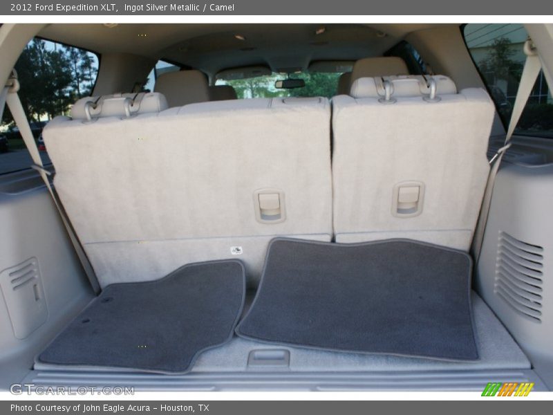 Ingot Silver Metallic / Camel 2012 Ford Expedition XLT