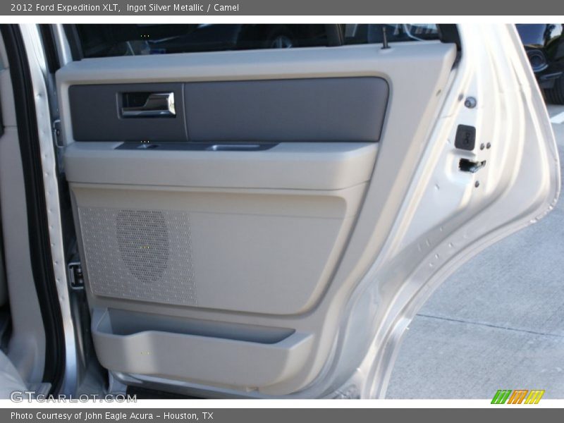 Ingot Silver Metallic / Camel 2012 Ford Expedition XLT