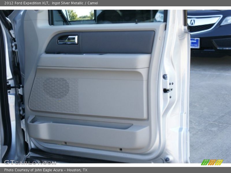 Ingot Silver Metallic / Camel 2012 Ford Expedition XLT