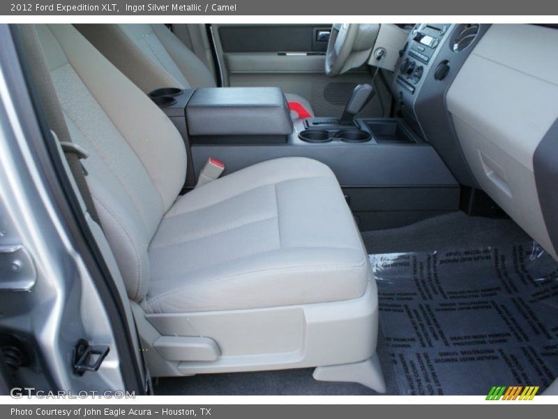 Ingot Silver Metallic / Camel 2012 Ford Expedition XLT