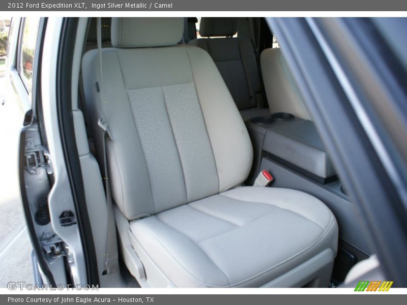 Ingot Silver Metallic / Camel 2012 Ford Expedition XLT