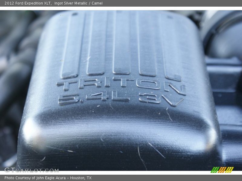 Ingot Silver Metallic / Camel 2012 Ford Expedition XLT