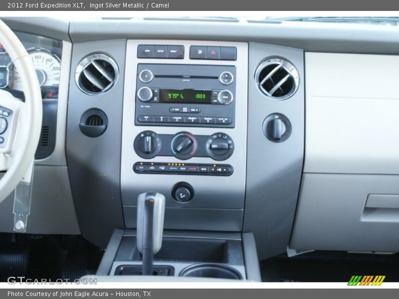 Ingot Silver Metallic / Camel 2012 Ford Expedition XLT