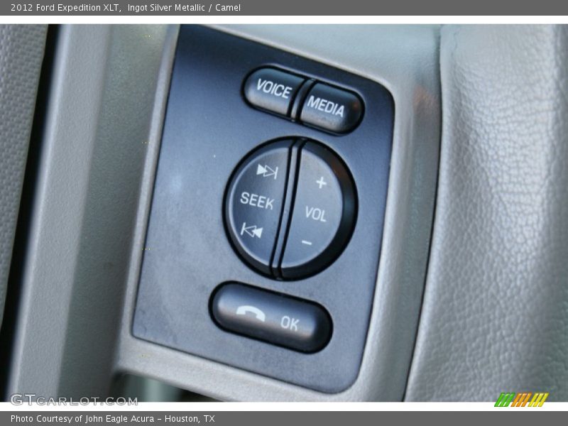 Ingot Silver Metallic / Camel 2012 Ford Expedition XLT