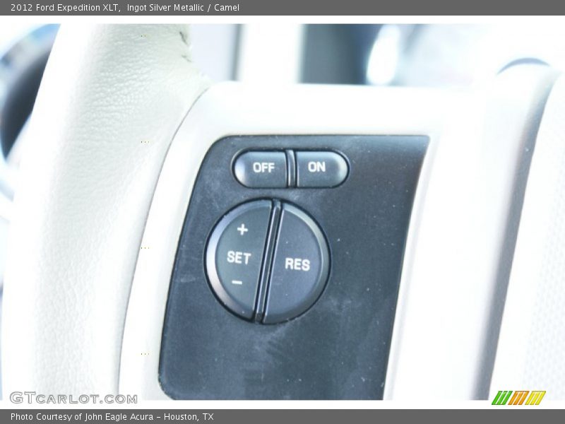 Ingot Silver Metallic / Camel 2012 Ford Expedition XLT