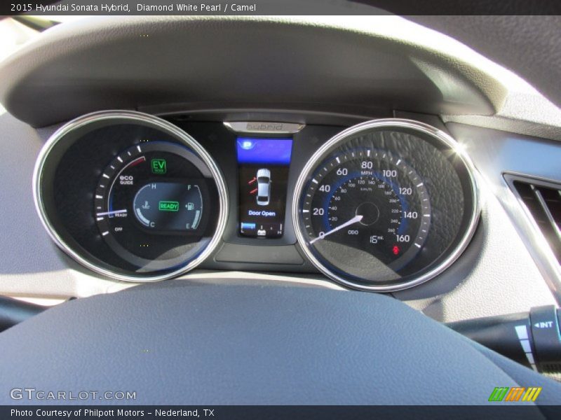  2015 Sonata Hybrid   Gauges