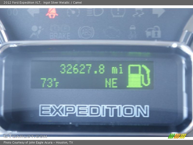 Ingot Silver Metallic / Camel 2012 Ford Expedition XLT
