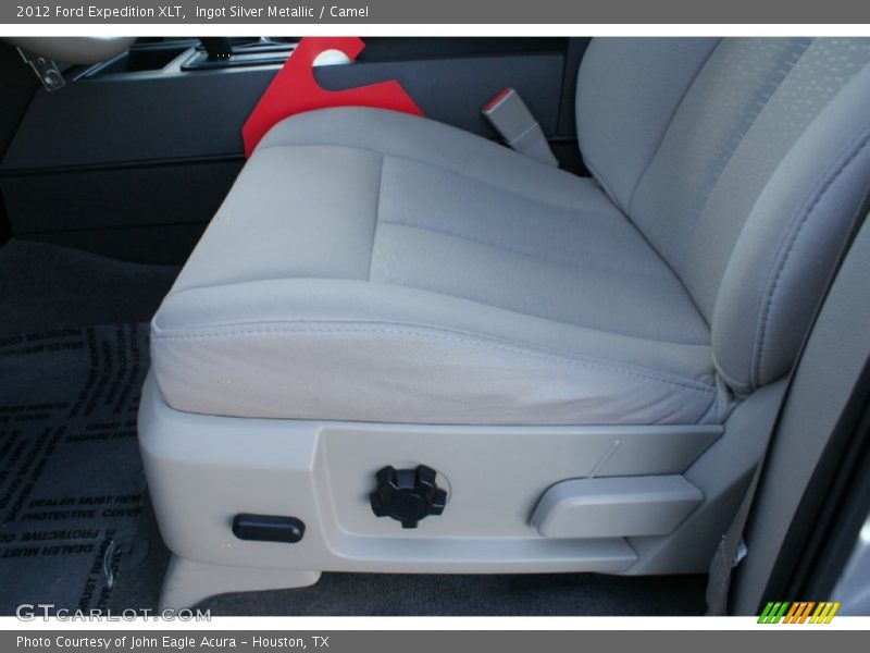 Ingot Silver Metallic / Camel 2012 Ford Expedition XLT