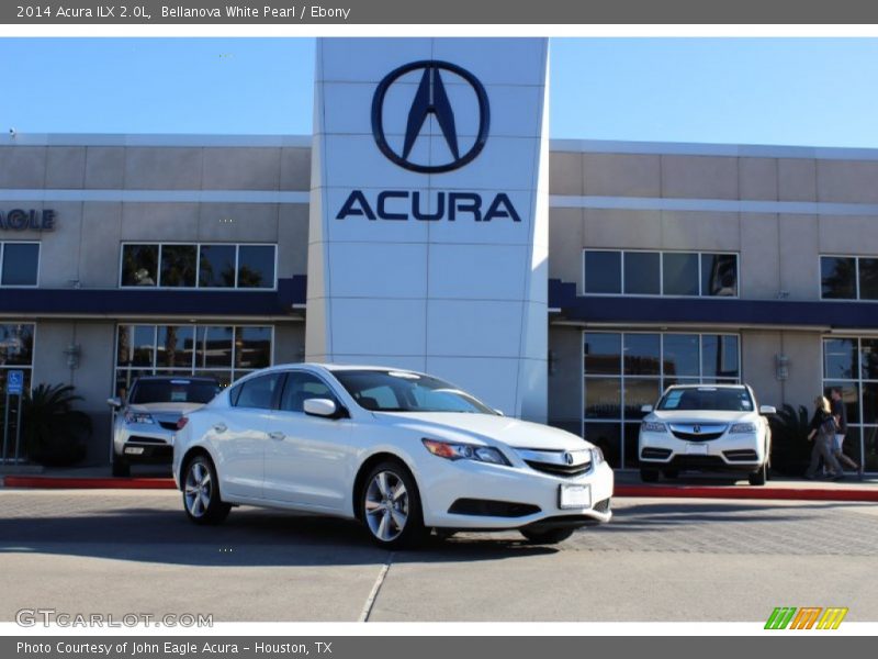 Bellanova White Pearl / Ebony 2014 Acura ILX 2.0L