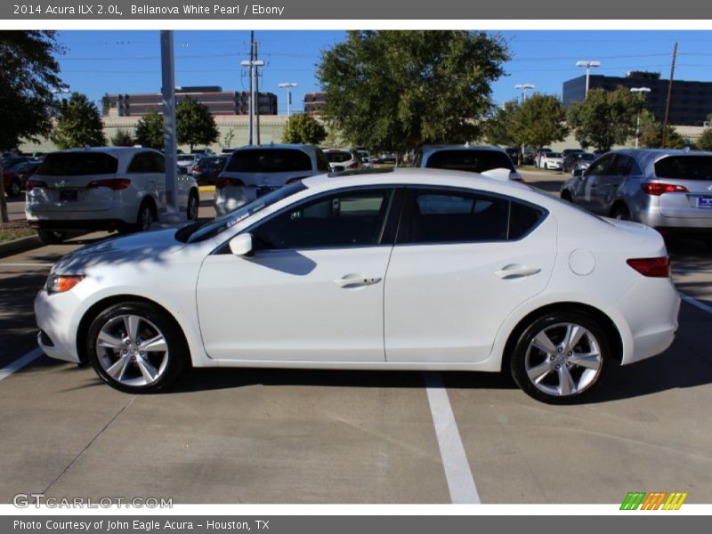 Bellanova White Pearl / Ebony 2014 Acura ILX 2.0L