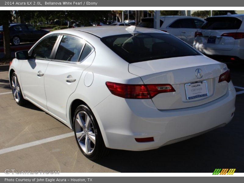 Bellanova White Pearl / Ebony 2014 Acura ILX 2.0L