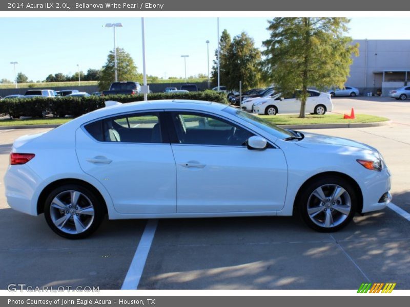 Bellanova White Pearl / Ebony 2014 Acura ILX 2.0L