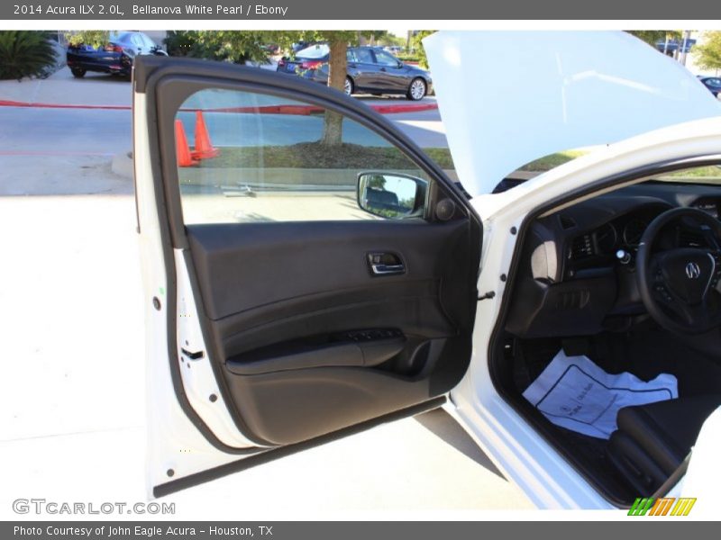 Bellanova White Pearl / Ebony 2014 Acura ILX 2.0L
