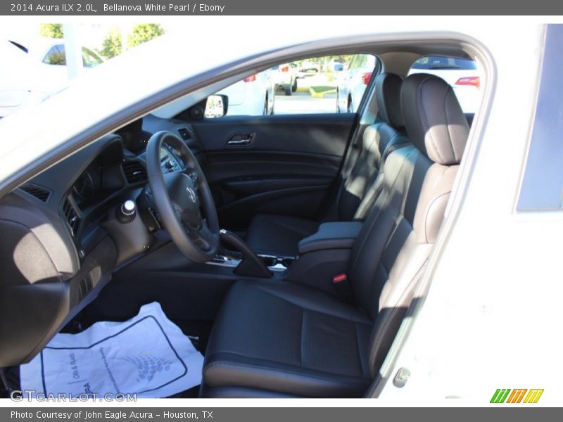 Bellanova White Pearl / Ebony 2014 Acura ILX 2.0L