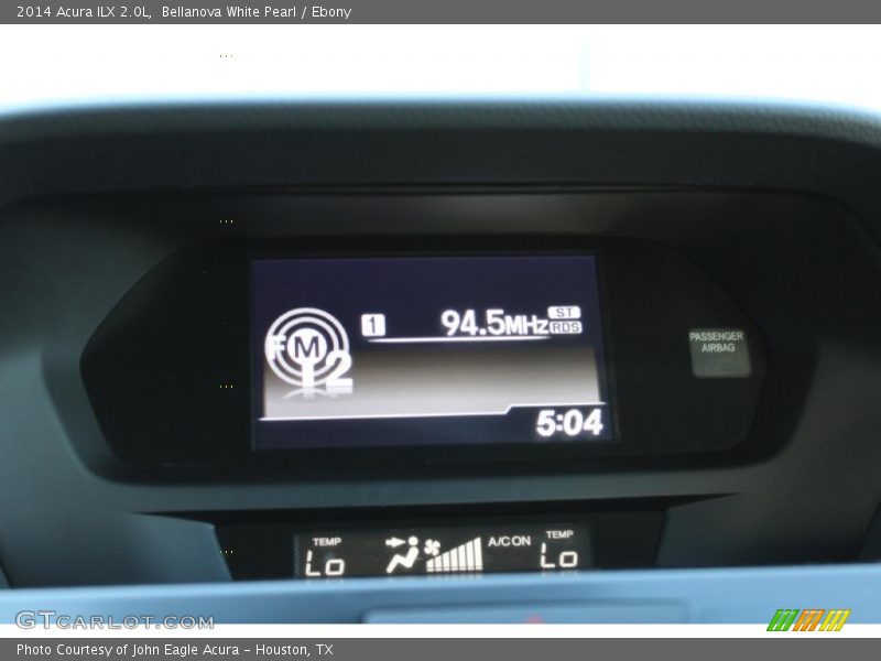 Bellanova White Pearl / Ebony 2014 Acura ILX 2.0L
