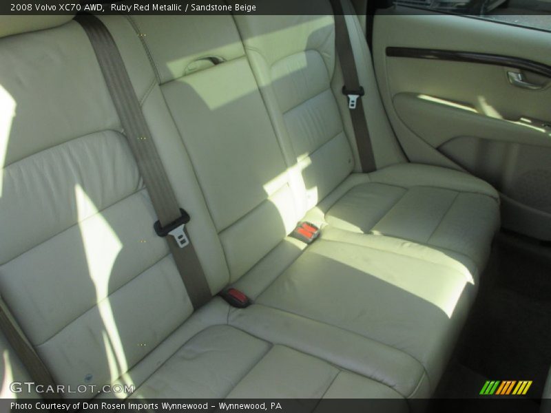 Ruby Red Metallic / Sandstone Beige 2008 Volvo XC70 AWD