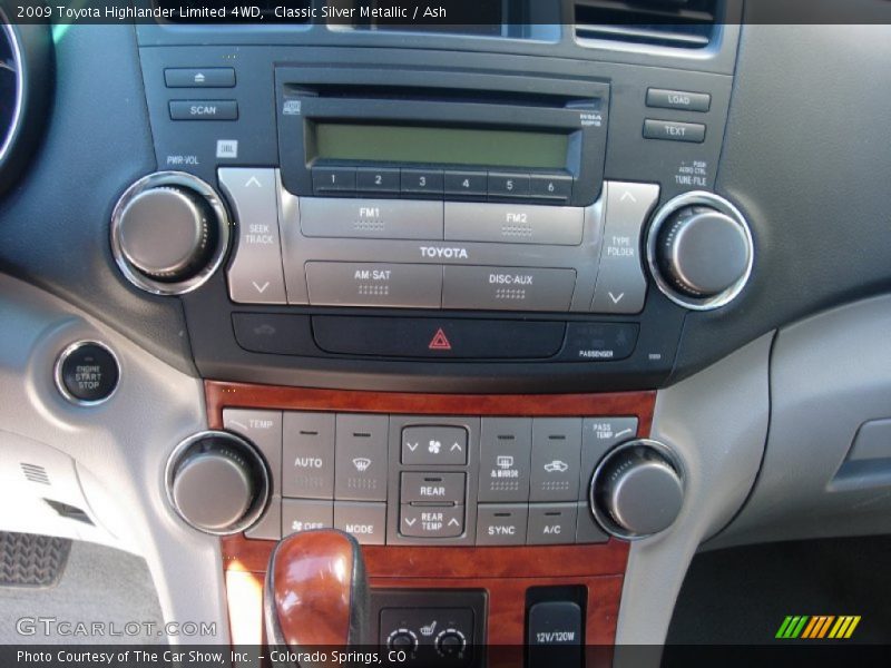 Classic Silver Metallic / Ash 2009 Toyota Highlander Limited 4WD