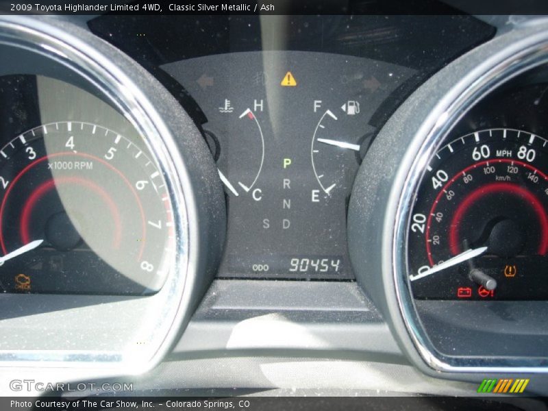 Classic Silver Metallic / Ash 2009 Toyota Highlander Limited 4WD