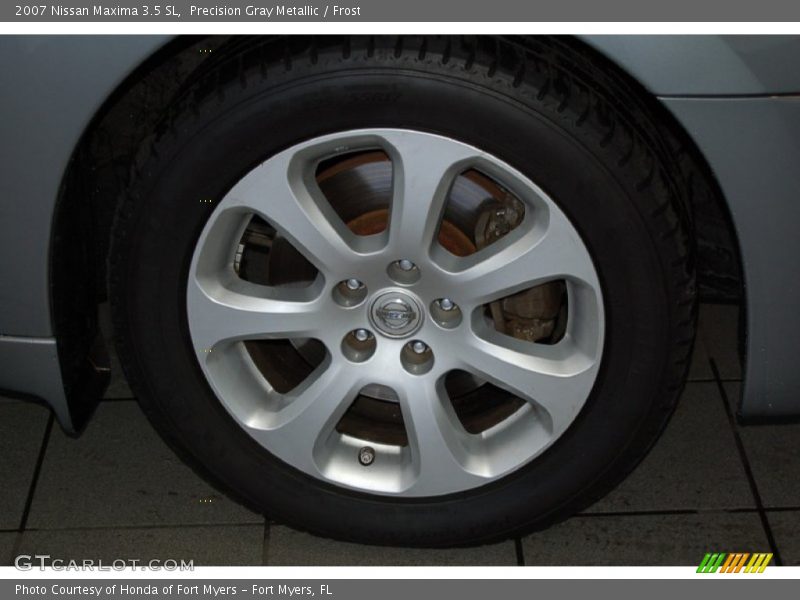 Precision Gray Metallic / Frost 2007 Nissan Maxima 3.5 SL