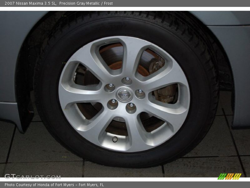 Precision Gray Metallic / Frost 2007 Nissan Maxima 3.5 SL