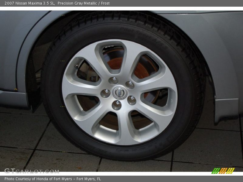 Precision Gray Metallic / Frost 2007 Nissan Maxima 3.5 SL