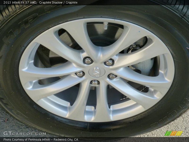 Graphite Shadow / Graphite 2013 Infiniti FX 37 AWD