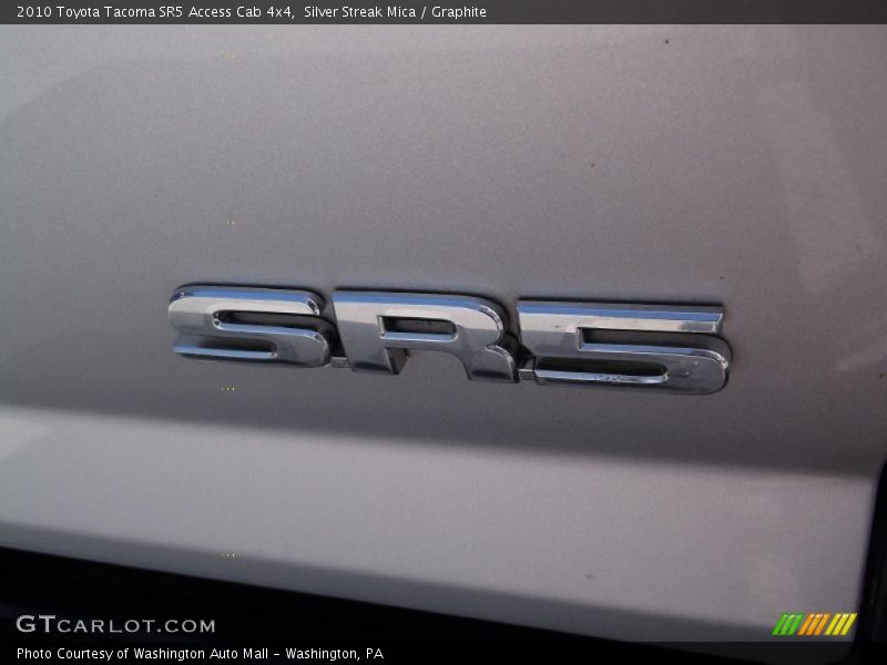 Silver Streak Mica / Graphite 2010 Toyota Tacoma SR5 Access Cab 4x4