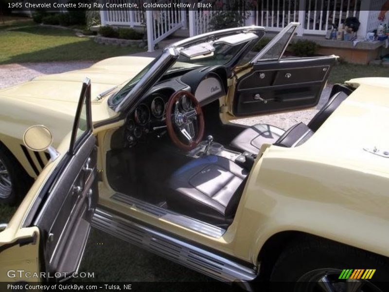  1965 Corvette Sting Ray Convertible Black Interior