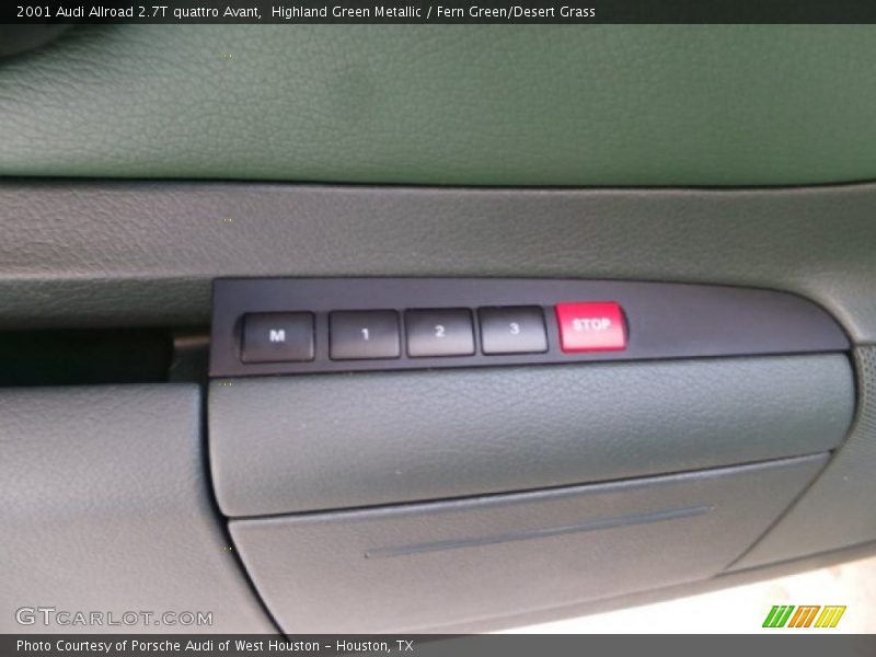 Controls of 2001 Allroad 2.7T quattro Avant