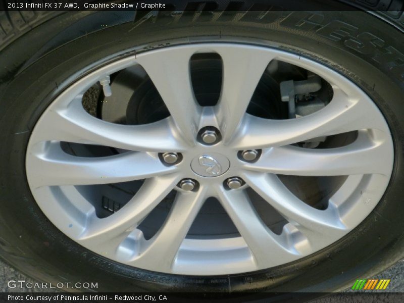 Graphite Shadow / Graphite 2013 Infiniti FX 37 AWD