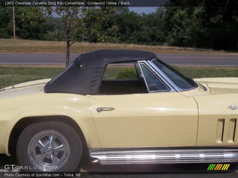 Door Panel of 1965 Corvette Sting Ray Convertible