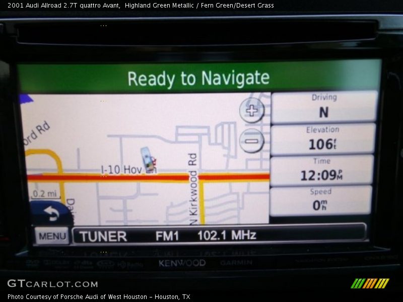 Controls of 2001 Allroad 2.7T quattro Avant