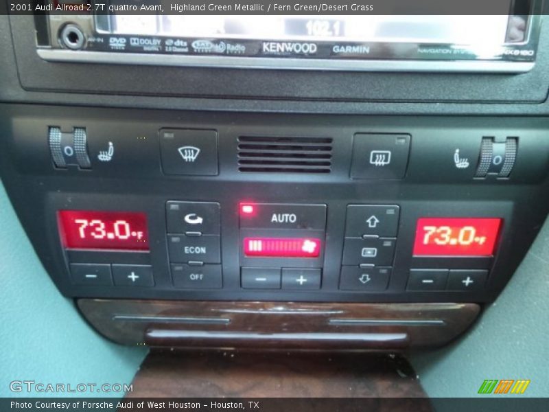Controls of 2001 Allroad 2.7T quattro Avant