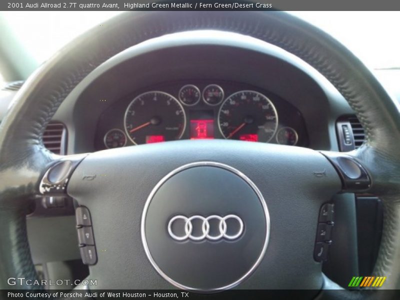Highland Green Metallic / Fern Green/Desert Grass 2001 Audi Allroad 2.7T quattro Avant