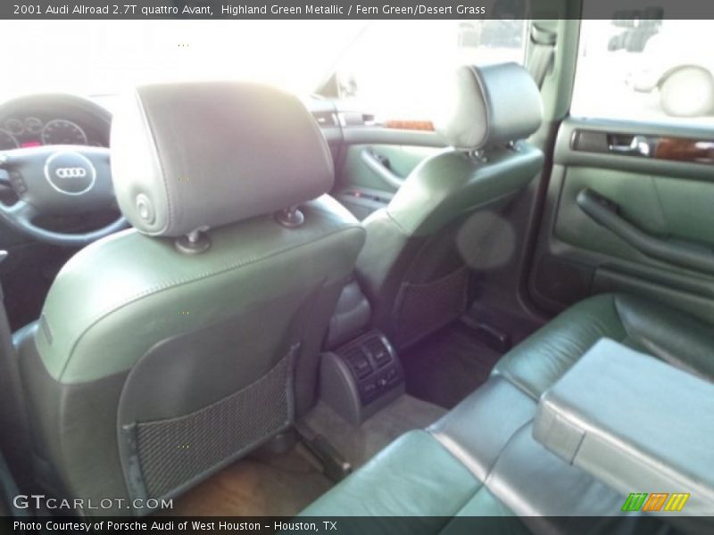 Highland Green Metallic / Fern Green/Desert Grass 2001 Audi Allroad 2.7T quattro Avant