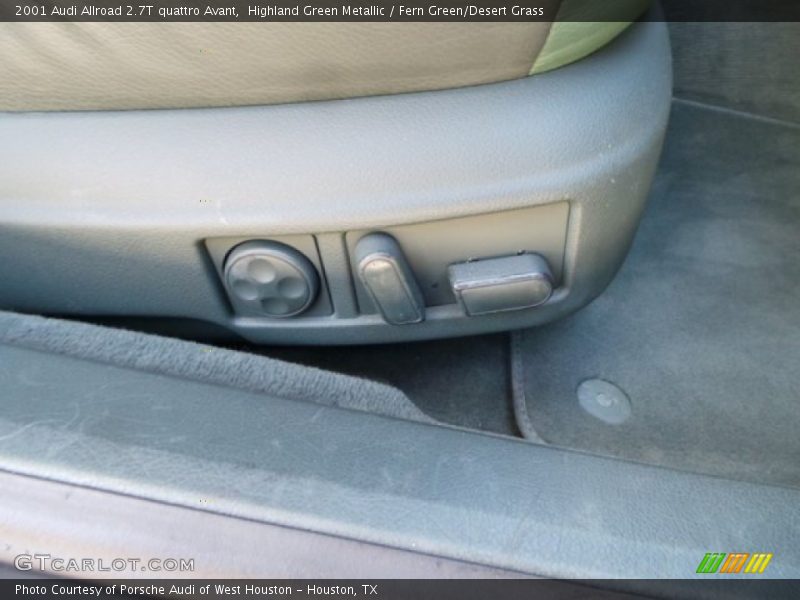 Highland Green Metallic / Fern Green/Desert Grass 2001 Audi Allroad 2.7T quattro Avant
