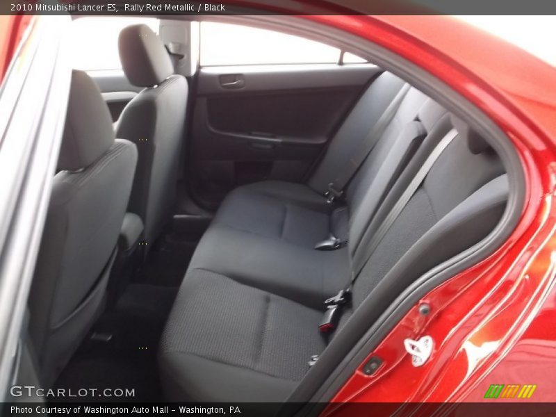 Rally Red Metallic / Black 2010 Mitsubishi Lancer ES