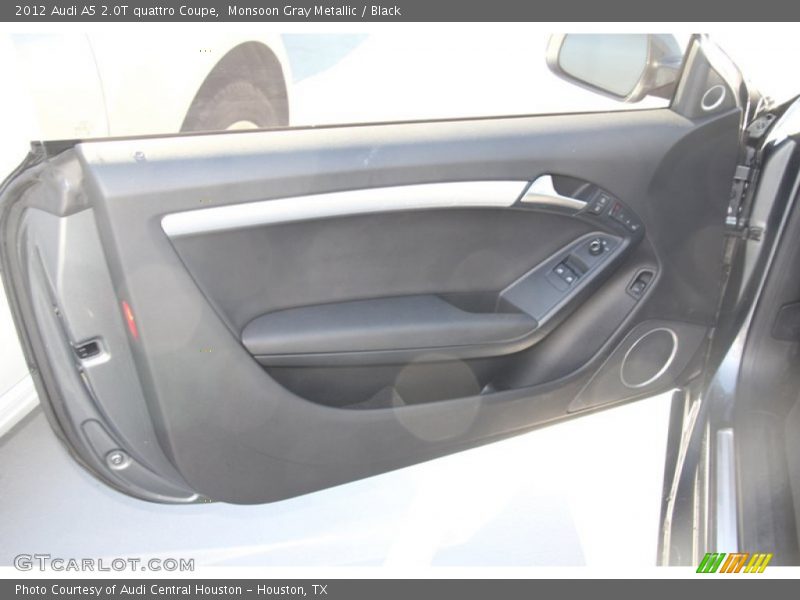 Monsoon Gray Metallic / Black 2012 Audi A5 2.0T quattro Coupe