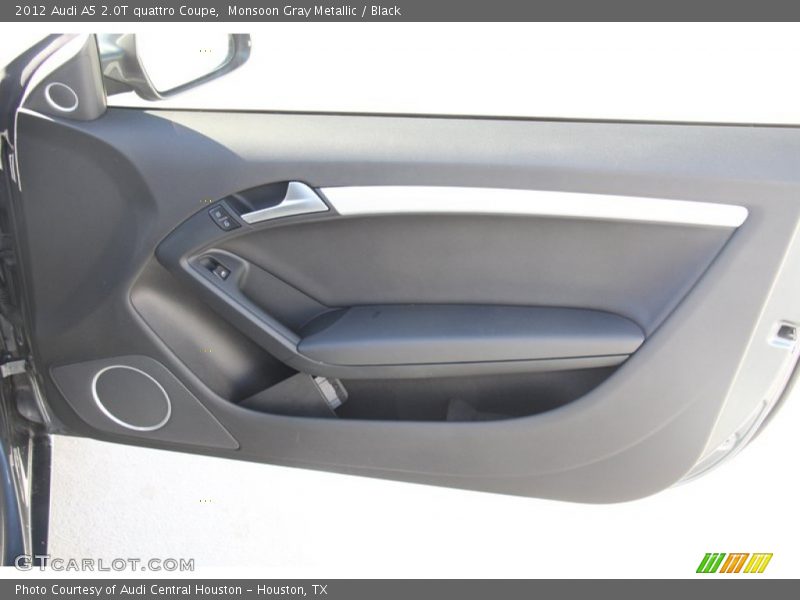 Monsoon Gray Metallic / Black 2012 Audi A5 2.0T quattro Coupe