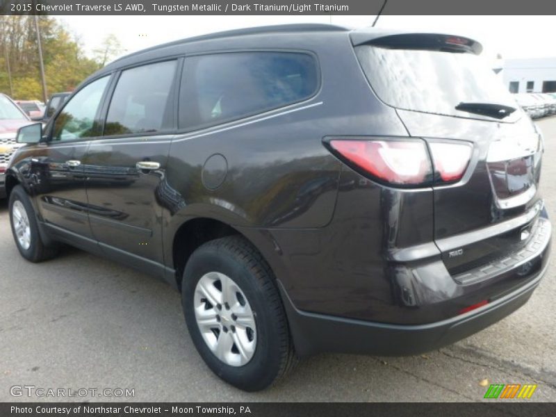 Tungsten Metallic / Dark Titanium/Light Titanium 2015 Chevrolet Traverse LS AWD