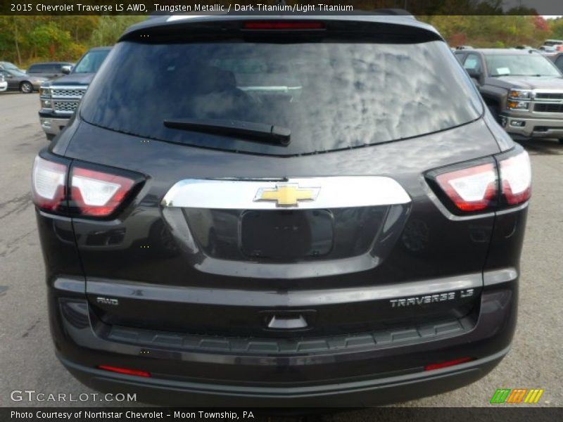 Tungsten Metallic / Dark Titanium/Light Titanium 2015 Chevrolet Traverse LS AWD