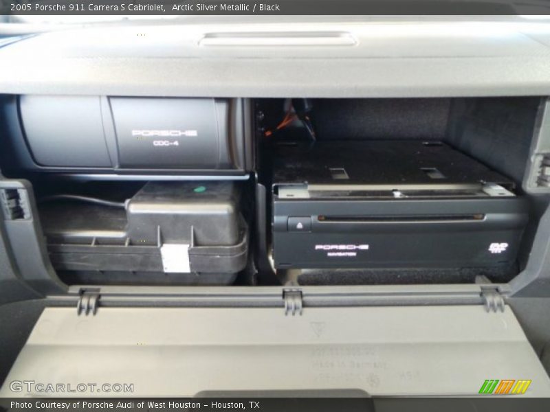 Arctic Silver Metallic / Black 2005 Porsche 911 Carrera S Cabriolet