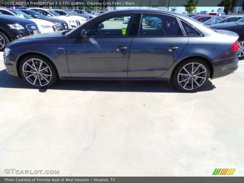 Daytona Grey Pearl / Black 2015 Audi S4 Premium Plus 3.0 TFSI quattro