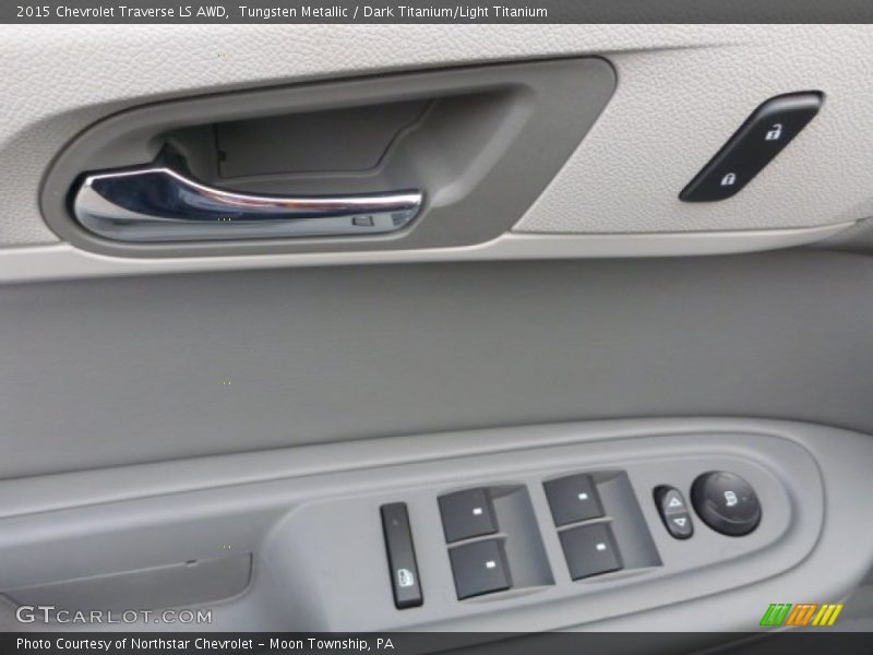 Tungsten Metallic / Dark Titanium/Light Titanium 2015 Chevrolet Traverse LS AWD