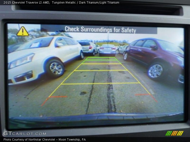 Tungsten Metallic / Dark Titanium/Light Titanium 2015 Chevrolet Traverse LS AWD